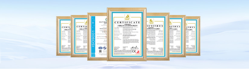 LONKIA Machinery Our Certificates