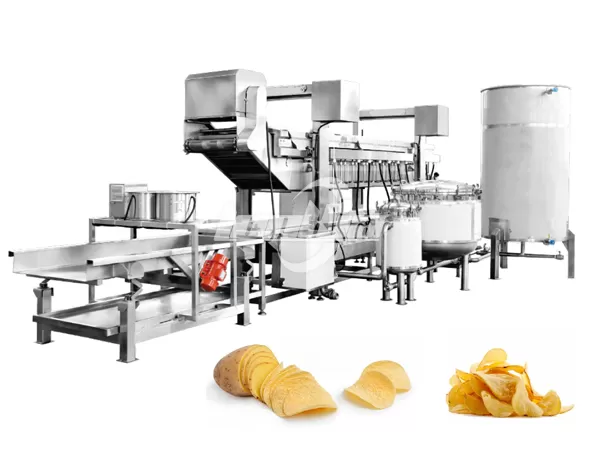 Potato Chips Frying Machine