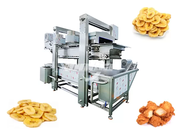 High Efficiency Banana Chips Frying Machine