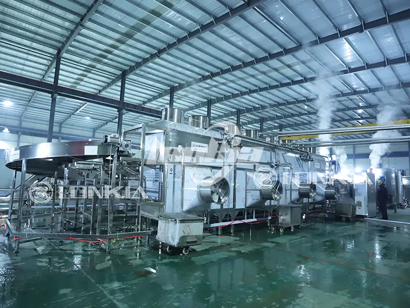 Automatic French Fries Production Line Capacity Options 300kg 500kg 1000kg per Hour