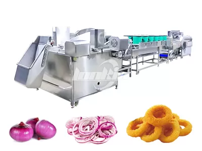 Onion Rings Frying Line