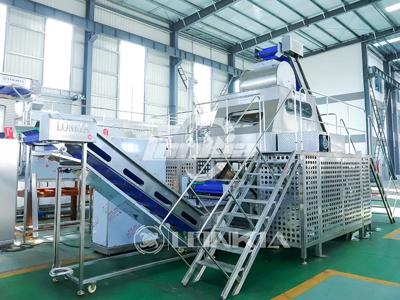 Steam peeling machine factory