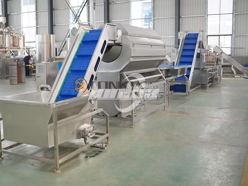 potato chips processing line for sale
