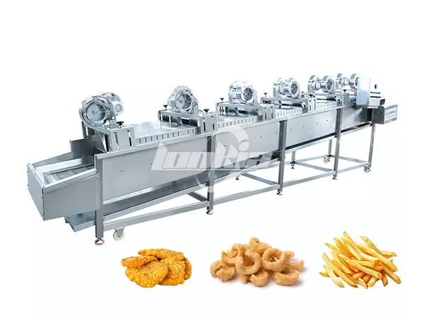 Best Air Drying Machine for Dewatering French Fries and Potato Chips